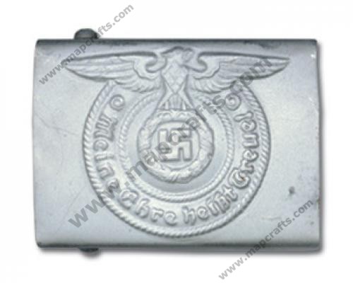 Belt Buckle SS EM Grey Steel (Embossed Back)