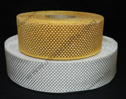 Braid 45 mm silver or gold