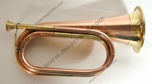Brass And Copper Boy Scout Military Bugle