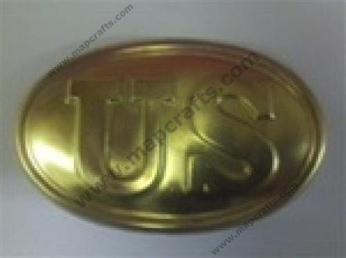 Brass Stamped Belt Plate Shell-US