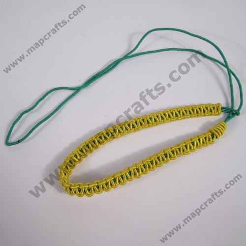 British Army Yellow and green lanyard