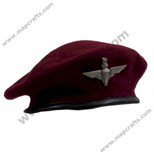 British and Canadian Airborne World War II beret reproduction
