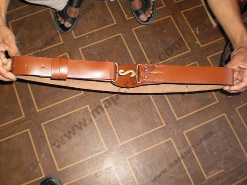Brown Snake leather belts