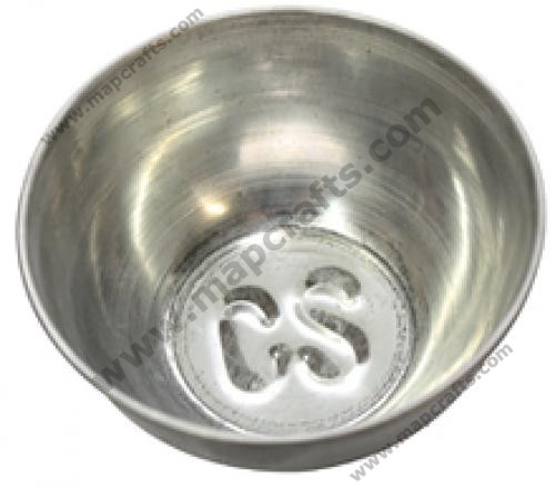CS Embossed Tin Bowl