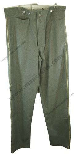 CS Senior Officer Foot Trousers Gold Cord Trim!