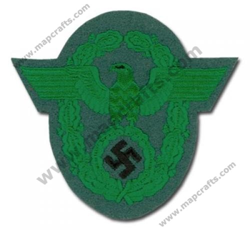 EM-Regular Police Sleeve Eagle – Green Police Green