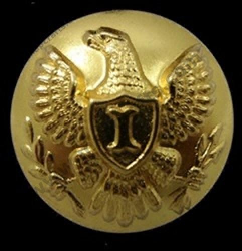Eagle I (Infantry) Indian War Style Button