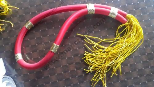 Fringed hat bands5