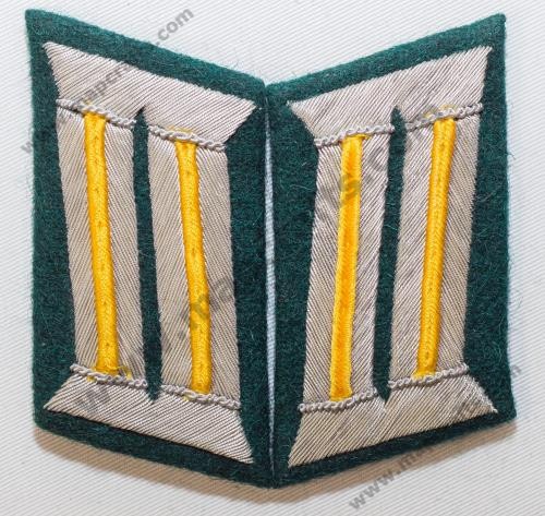 GERMAN AFRIKA KORPS OFFICER COLLAR TABS