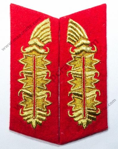 GERMAN ARMY FIELD MARSHALL OFFICER COLLAR TAB
