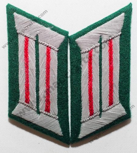 GERMAN ARTILLERY OFFICER COLLAR TABS