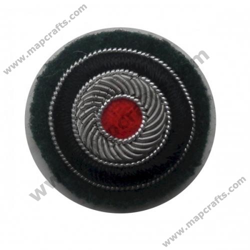 GERMAN BULLION ARMY CAP COCKADE- DARK GREEN