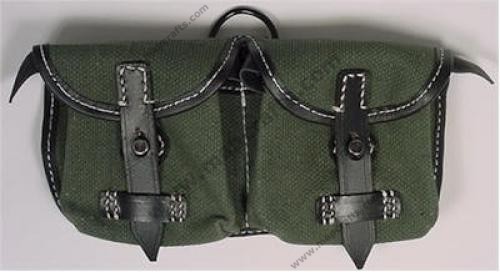 GERMAN G43 AMMO POUCH SET GREEN