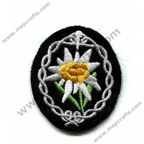 GERMAN HEER EDELWEISS SLEEVE EAGLE ENLISTED MAN