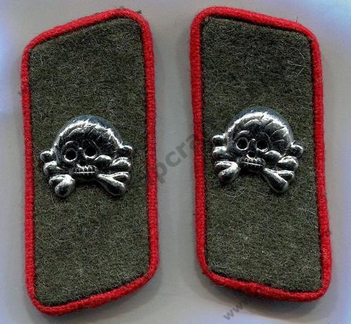 GERMAN HEER PANZER ARTILLERY COLLAR TAB