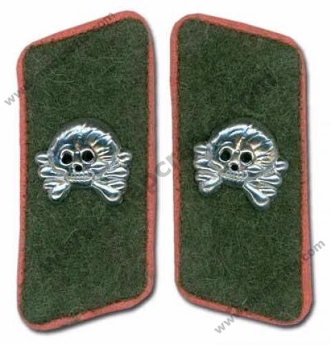 GERMAN HEER PANZER ASSAULT GUNNER COLLAR TAB