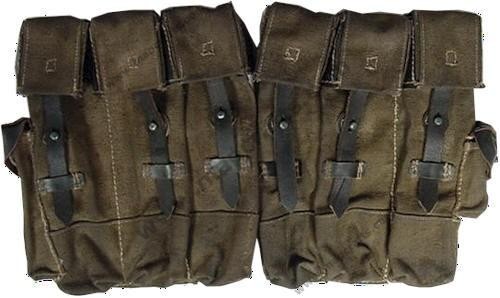 GERMAN MP44 POUCH SET GREEN CANVAS