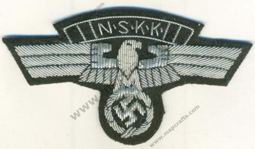 GERMAN NSKK EAGLE BADGE