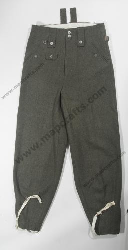 German M43 Field-Gray Wool Trousers
