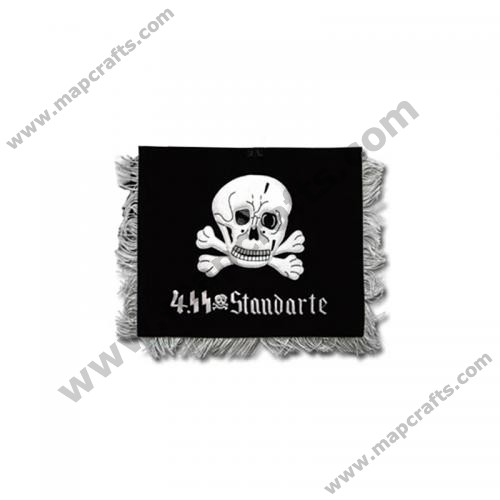 German WWII 4th SS Trumpet Banner