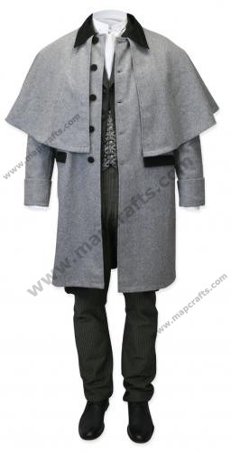 Great Coat – Gray Wool
