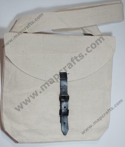 Haversack Canvas with Leather Strap
