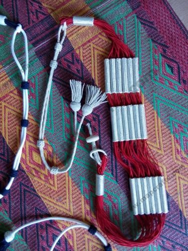 Hussar Barrel Sash Red 2