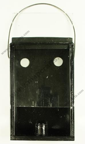 Lantern Tin with Glass Panel