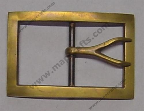 Large Georgia Forked Tongue Buckle