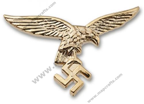 Luftwaffe Eagle Stick pin, gold finish