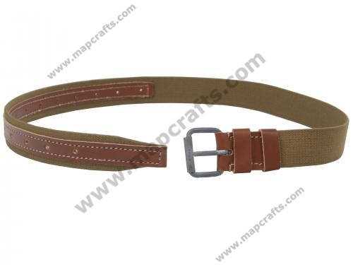 M1935 austerity pattern belt – brown leather strap – repro