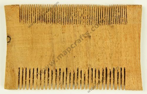 Mens Comb Wood Double Sided