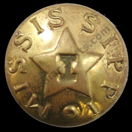 Mississippi I (Infantry) Button