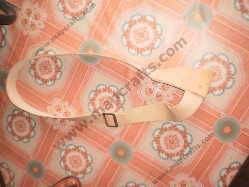 Natural Buff leather Sword Belt