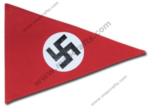 Nazi Party Pennant – Silk Screened Cotton