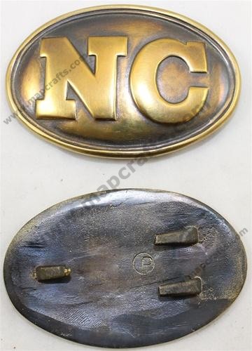 North Carolina Belt Plate