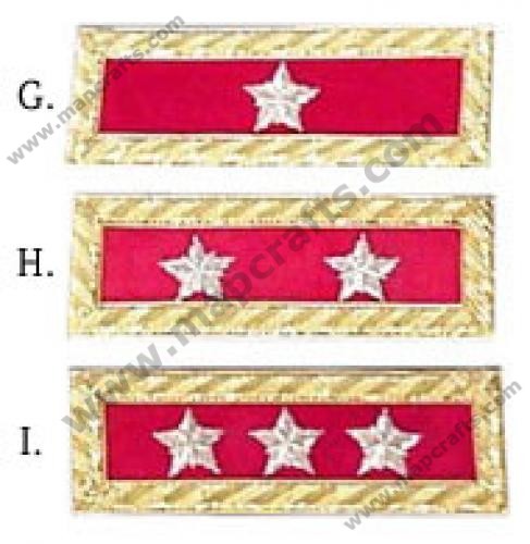 Officer shoulder straps