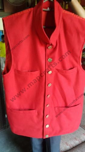 Red Vest Coat