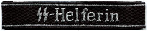 SS HELFERIN BULLION CUFF TITLE SENIOR RANK