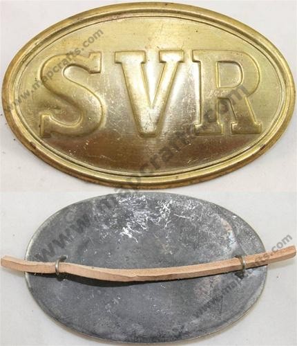 Sons of Veterans Reserve Box Plate