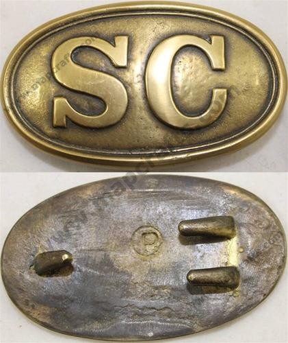 South Carolina Belt Plate (Small)