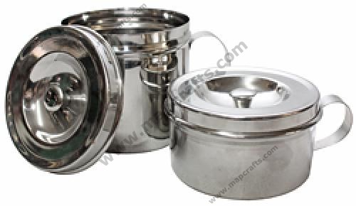 Stainless Steel Cups with Lids