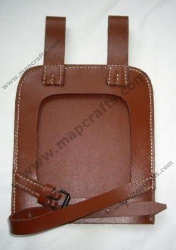 Straight Shovel Cover with Solid Back (Brown)