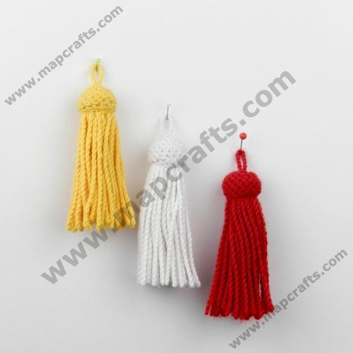 Tassels or Pompons, different colours, for bonnets de police