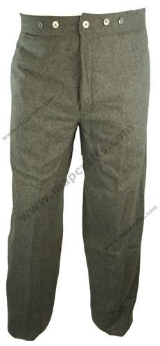 Trousers CS Mounted Medium Gray Budget-line