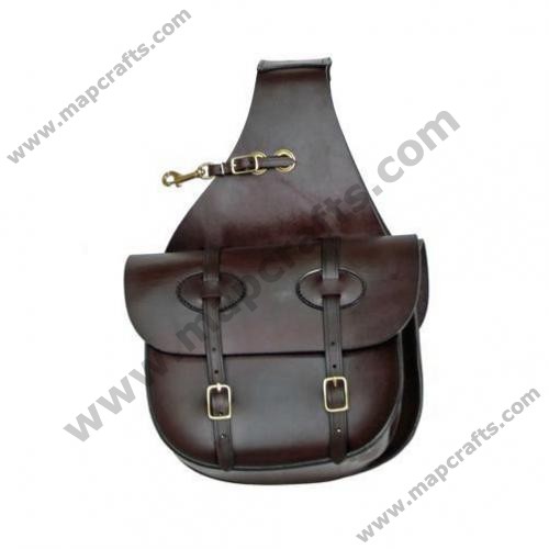 Tucker Traditional Leather Saddle bags