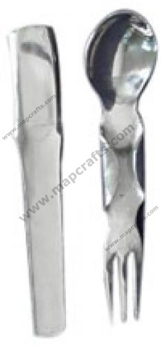 Two Piece Eating Utensil