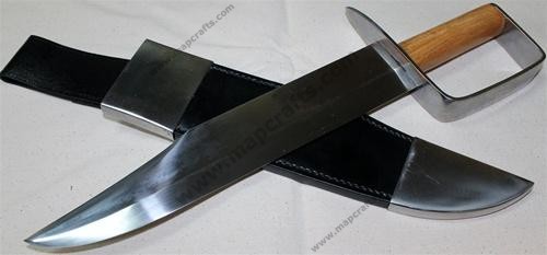 Virginia CS Iron D-Guard Bowie Knife