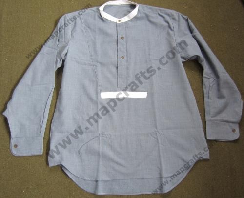 WWI BRITISH GREYBACK FLANNEL SHIRT