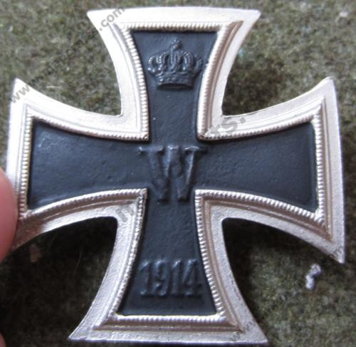 WWI GERMAN IRON CROSS 1ST CLASS